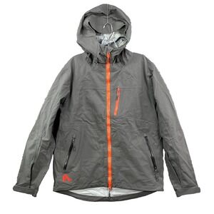 Flylow Apres Jacket Mens Small Gray Performance Waterproof Ski‎ Snowboard Winter